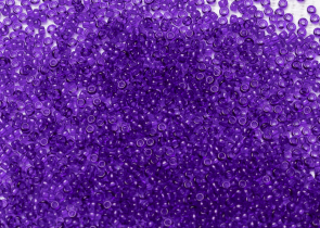 Бисер Япония MIYUKI Seed Beads 15/0 100г 1314 окрашенный красный фиолетовый прозрачный — фото 1