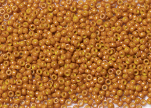 Бисер Япония MIYUKI Seed Beads 15/0 100г 1479 окрашенный тыква непрозрачный — фото 1