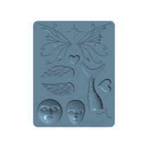 " Sculpey" Silicone Bakeable Mold силиконовая форма для слепков APM 66 Whimsy — фото 2