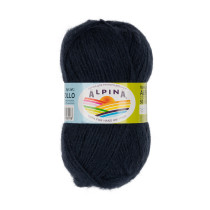 Пряжа ALPINA " ALPACA POLLO" 80% альпака, 20% акрил 4 * 50г 125 м 08 т. серый. Цена за упаковку 4 шт — фото 1