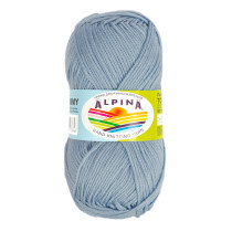Пряжа ALPINA " TOMMY" 100% микнес 10 * 50г 130 м №040 серый. Цена за упаковку 10 шт — фото 1