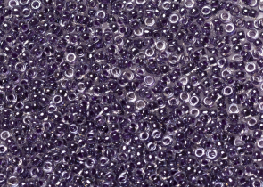 Бисер Япония MIYUKI Seed Beads 15/0 100г 0223 кристалл виноградная линия внутри — фото 1