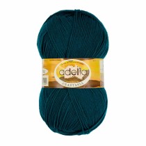 Пряжа ADELIA " ANASTASIA" 100% акрил 5 * 100 г 330 м №20 т. фиолетовый. Цена за упаковку 5 шт — фото 2