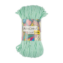Пряжа ARACHNA " Craft Mini" 75% хлопок, 25% фибра 3 * 94 г 30. 48 м №06 серый. Цена за упаковку 3 шт — фото 2