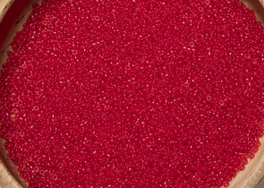 Бисер Япония MIYUKI Seed Beads 15/0 5г 0140 красный прозрачный — фото 5