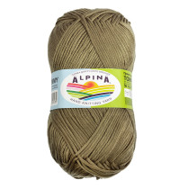 Пряжа ALPINA " TOMMY" 100% микнес 10 * 50г 130 м №034 оливковый. Цена за упаковку 10 шт — фото 1