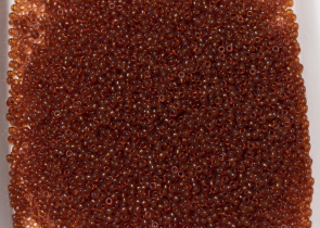 Бисер Япония MIYUKI Seed Beads 15/0 100г 0134 тёмно-топаз — фото 4