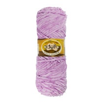 Пряжа ADELIA " DOLLY VELOUR" 100% микрополиэстер 100 г 93 м №42 сиреневый. Цена за упаковку 5 шт — фото 1