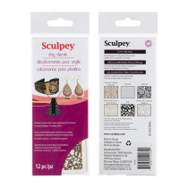 " Sculpey" Clay Decals переводные наклейки для полимерной глины AS2180 — фото 2