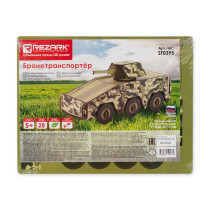 " REZARK" ST0395 Серия " Военная техника" Пазл 3D 28 элемент. Бронетранспортер — фото 2