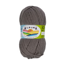 Пряжа ALPINA " ALPACA GRANDE" 65% альпака, 35% мериносовая шерсть 4 * 50г 118 м 07 серо- коричневый. Цена за упаковку 4 шт — фото 1