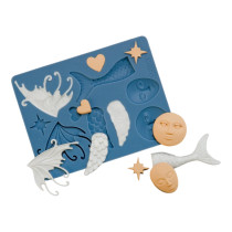 " Sculpey" Silicone Bakeable Mold силиконовая форма для слепков APM 66 Whimsy — фото 3