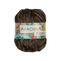 Пряжа ARACHNA " Fibra" 100% полиэфир 10 * 50г 200 м №18 т. коричневый меланж. Цена за упаковку 10 шт — фото 1