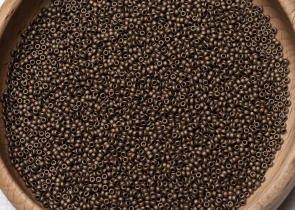 Бисер Япония MIYUKI Seed Beads 15/0 100г 2006 бронзовый матовый металлизированный — фото 5