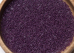Бисер Япония MIYUKI Seed Beads 15/0 100г 1834 аметист пурпурный линия внутри — фото 5