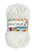Пряжа ARACHNA "PANDA" 100% микрополиэстер 5 * 100 г 75 м №76 св.серый. Цена за упаковку 5 шт — фото 1