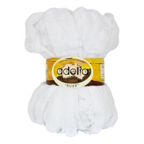 Пряжа ADELIA " RUFF" 100% акрил 2 * 150г 60 м №01 БЕЛЫЙ. Цена за упаковку 2 шт — фото 1