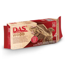 " DAS" Масса для лепки ( паста) с эффектом дерева WOOD 350 г F348700 — фото 1
