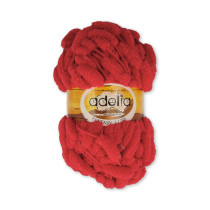 Пряжа ADELIA " FANTASY LUXE" 100% полиэстер 5 * 100 г 39 м №02 ЧЕРНЫЙ. Цена за упаковку 5 шт — фото 2