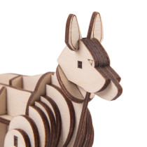" REZARK" NIZ- 16 Серия " Живая природа" Пазл 3D 42 элемент. Собака — фото 4