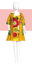 Набор для шитья " DressYourDoll" Одежда для кукол №2 S213- 1005 Betty Funky — фото 1