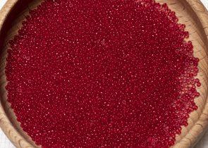 Бисер Япония MIYUKI Seed Beads 15/0 5г 0141 красный прозрачный — фото 5