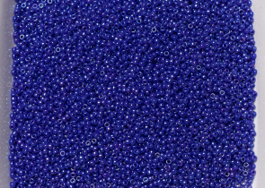 Бисер Япония MIYUKI Seed Beads 15/0 100г 1945 кобальт непрозрачный блестящий — фото 4
