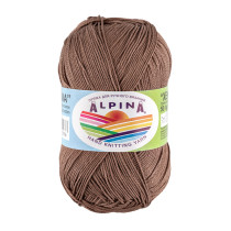 Пряжа ALPINA " XENIA" 100% мерсеризованный хлопок 10 * 50г 240 м №082 яр. зеленый. Цена за упаковку 10 шт — фото 2