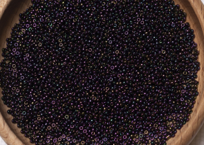 Бисер Япония MIYUKI Seed Beads 15/0 100г 0454 фиолетовый ирис металлизированный — фото 5