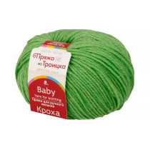 Пряжа из Троицка " Кроха" 80% акрил, 20% шерсть 10 * 50г 135 м №065 экзотика. Цена за упаковку 10 шт — фото 1