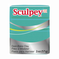 " Sculpey" III полимерная глина S302 57 г 538 жемчужно- зеленый — фото 1