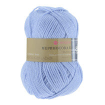 Пряжа Пехорская ПТ " Мериносовая" 50% мериносовая шерсть, 50% акрил 100 г 200 м №393 св. маренго. Цена за упаковку 10 шт — фото 2