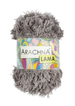 Пряжа ARACHNA " LAMA" 100% микрополиэстер 5 * 200 г 100 м №17 серый. Цена за упаковку 5 шт — фото 1