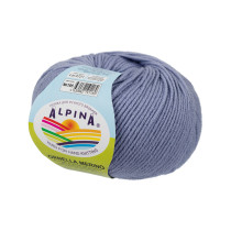 Пряжа ALPINA " ORNELLA MERINO" 100% мериносовая шерсть 10 * 50г 125 м №185 св. сиреневый. Цена за упаковку 10 шт — фото 1