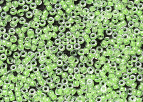 Бисер Япония MIYUKI Seed Beads 15/0 5г 1120 светящийся мятно-зелёный — фото 2