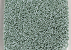 Бисер Япония MIYUKI Seed Beads 15/0 5г 2028 морская пена непрозрачный блестящий матовый — фото 4