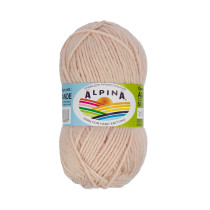 Пряжа ALPINA " ALPACA GRANDE" 65% альпака, 35% мериносовая шерсть 4 * 50г 118 м 06 розово- бежевый. Цена за упаковку 4 шт — фото 1