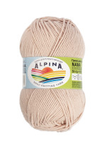Пряжа ALPINA " NANA" 70% хлопок, 30% полиамид 10 * 50г 105 м №19 телесный. Цена за упаковку 10 шт — фото 1