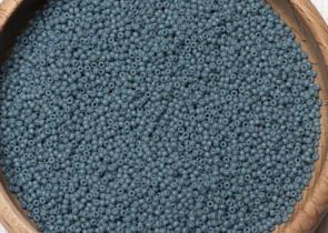 Бисер Япония MIYUKI Seed Beads 15/0 5г 1685 окрашенный сланец непрозрачный полуматовый — фото 5