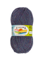 Пряжа ALPINA " ROLAND" 100% альпака 4 * 50г 200 м №37 сине- фиолетовый. Цена за упаковку 4 шт — фото 1