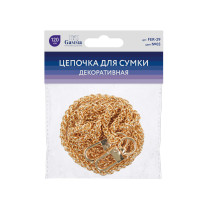 " Gamma" FER- 29 Цепочка для сумки 120 x 0. 6 см 1 шт. №05 под золото — фото 2