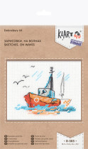 " Klart" набор для вышивания 8- 385 " Зарисовки. На волнах"  — фото 2