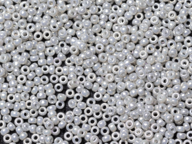 Бисер Япония MIYUKI Seed Beads 15/0 5г 1866 серый непрозрачный блестящий — фото 2