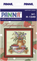 Набор для вышивания "PANNA" N- 1349 ( Н- 1349 ) " Клубничное варенье"  — фото 2