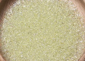 Бисер Япония MIYUKI Seed Beads 15/0 5г 1527 кристалл игристый сельдерей линия внутри — фото 5