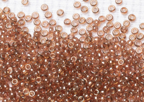 Бисер Япония MIYUKI Seed Beads 15/0 5г 0310 персик топаз золото блестящий — фото 1