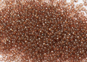 Бисер Япония MIYUKI Seed Beads 15/0 100г 0310 персик топаз золото блестящий — фото 2