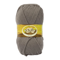 Пряжа ADELIA " RADA" 100% акрил 10 * 100 г 80 м №039 серо- розовый. Цена за упаковку 10 шт — фото 1