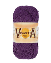 Пряжа VISANTIA " LUXE new" 85% вискоза, 15% люрекс 5 * 100 г 240 м №09 фиолетовый. Цена за упаковку 5 шт — фото 1