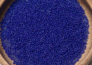 Бисер Япония MIYUKI Seed Beads 15/0 5г 1945 кобальт непрозрачный блестящий — фото 5